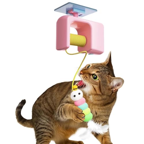 Ruilonghai Katzenangel Spielzeug,Ausziehbare Interaktive Katzenspielangel | Spielzeug Für Katzenspiel Mit Stabilem Design Zum Jagen Und Springen Für Drinnen Und Draußen Balkon Garten Wohnzimmer Ruilonghai Katzenangel Spielzeug,Ausziehbare Interaktive Katzenspielangel | Spielzeug Für Katzenspiel Mit Stabilem Design Zum Jagen Und Springen Für Drinnen Und Draußen Balkon Garten Wohnzimmer von Ruilonghai