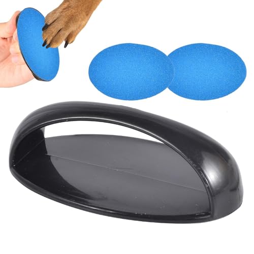 Ruilonghai Nagelfeile für Hunde, Nagelfeile für Hunde | Hundeschneidebrettschleifer mit 2 austauschbaren Schleifpapieren,Welpen-Nagelfeile, leiser, ergonomischer Griff, Fellpflegezubehör für alle von Ruilonghai