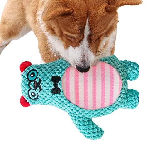 Ruilonghai Quietschspielzeug für kleine Hunde,Beißspielzeug für Welpen | Kuscheltiere Plüschtier zu Zähneputzen und Kauen, Zubehör für kleine und mittelgroße Hunde von Ruilonghai