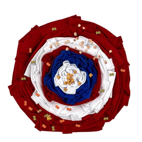 Schnüffelmatte für Hunde, Leckmatte für Hunde | Interaktives Hundespielzeug,Interaktives Enrichment Toys Puppy Pad Futtermatte, Slow Feeder Pet Feeding Mat für geistige Stimulation Schnüffelmatte für Hunde, Leckmatte für Hunde | Interaktives Hundespielzeug,Interaktives Enrichment Toys Puppy Pad Futtermatte, Slow Feeder Pet Feeding Mat für geistige Stimulation von Ruilonghai
