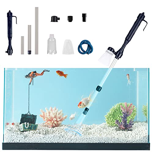 Ruiqas Aquarium-Staubsauger, batteriebetriebener Siphon, Aquarium-Wasserfilter, elektrischer Wasserwechsler, Rohrreinigungswerkzeug für Kies, Sand Ruiqas Aquarium-Staubsauger, batteriebetriebener Siphon, Aquarium-Wasserfilter, elektrischer Wasserwechsler, Rohrreinigungswerkzeug für Kies, Sand von Ruiqas