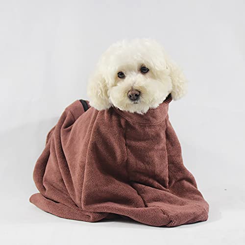 Ruiqas Haustier Hund Bademantel Weiche Absorbieren Feuchtigkeit Und Erhalten Pet Schnelle Trock Hunde Handtuch Wraps für Dusche Schwimmen von Ruiqas