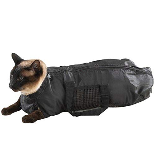 Ruiqas Katzenpflegetasche, verstellbar, für Katzen, Dusche, Netztasche von Ruiqas