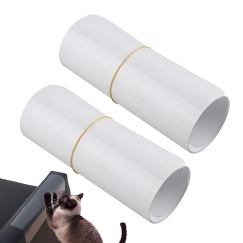 Rukjmqi Anti-Kratz-Sofabezug für Katzen, Katzen-Couchschutz - Cat Training Tape Couch-Eckenschutz - Anti-Katzen-Kratzschutz, klarer, starker Couch-Katzenkratzer-Couchschutz aus Katzenkrallen Rukjmqi Anti-Kratz-Sofabezug für Katzen, Katzen-Couchschutz - Cat Training Tape Couch-Eckenschutz - Anti-Katzen-Kratzschutz, klarer, starker Couch-Katzenkratzer-Couchschutz aus Katzenkrallen von Rukjmqi