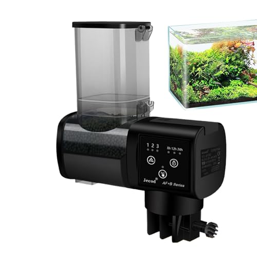 Rukjmqi Automatischer Fischfutterautomat,Automatischer Schildkröten-Futterspender 500ml - Großvolumiger Futterspender für Urlaub, Alltagsnutzung, Reisen & Teichliebhaber - für Anfänger und Hobbyisten Rukjmqi Automatischer Fischfutterautomat,Automatischer Schildkröten-Futterspender 500ml - Großvolumiger Futterspender für Urlaub, Alltagsnutzung, Reisen & Teichliebhaber - für Anfänger und Hobbyisten von Rukjmqi