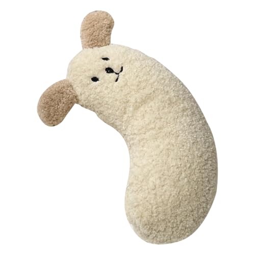 Rukjmqi Herzschlag Spielzeug, Puppy Spielzeug Herzschlag, 38x15cm Beruhigendes Kissen Für Hunde, U-förmige Weiche Hundebettkissen Mit Hundemuster, Halb-Donut-Kuscheltier, Maschinenwaschbar Rukjmqi Herzschlag Spielzeug, Puppy Spielzeug Herzschlag, 38x15cm Beruhigendes Kissen Für Hunde, U-förmige Weiche Hundebettkissen Mit Hundemuster, Halb-Donut-Kuscheltier, Maschinenwaschbar von Rukjmqi