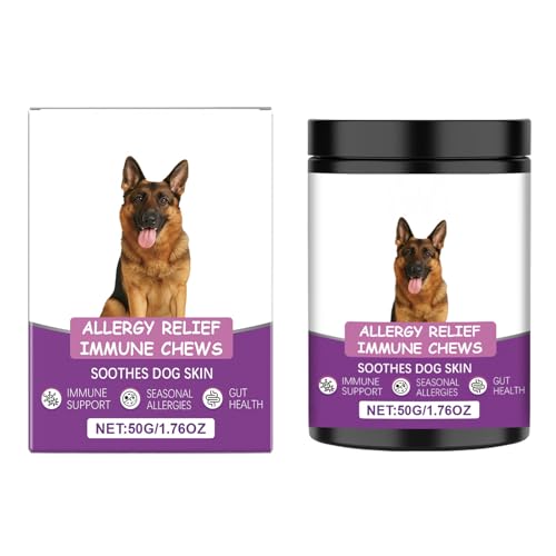 Rukjmqi Hundefell Ergänzungsfutter - Hund Nahrungsergänzungsmittel | Tiergesundheit Kautabletten Bei Täglichen Fellbeschwerden Zu Hause Wohnung Unterwegs Fütterung Rukjmqi Hundefell Ergänzungsfutter - Hund Nahrungsergänzungsmittel | Tiergesundheit Kautabletten Bei Täglichen Fellbeschwerden Zu Hause Wohnung Unterwegs Fütterung von Rukjmqi