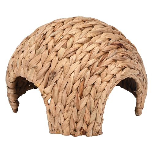 Rukjmqi Kaninchenhäuser Und Verstecke, Bequemes Häschen Hamster Haus, 2,5x2,5x1,8cm Handgefertigtes Häschen-Grashaus, Bequemes Häschen Hamster Haus, Rohrkolben Kaninchen Versteck Rukjmqi Kaninchenhäuser Und Verstecke, Bequemes Häschen Hamster Haus, 2,5x2,5x1,8cm Handgefertigtes Häschen-Grashaus, Bequemes Häschen Hamster Haus, Rohrkolben Kaninchen Versteck von Rukjmqi