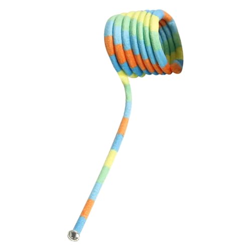 Rukjmqi Katzenspielzeugfedern, Cat Spiral Spring Toy | Elastic Plüsch Interactive Cat Spring Tube Toy,Gummi -Kauspiel für kleine Rassen Welpen Kaninchen Rukjmqi Katzenspielzeugfedern, Cat Spiral Spring Toy | Elastic Plüsch Interactive Cat Spring Tube Toy,Gummi -Kauspiel für kleine Rassen Welpen Kaninchen von Rukjmqi