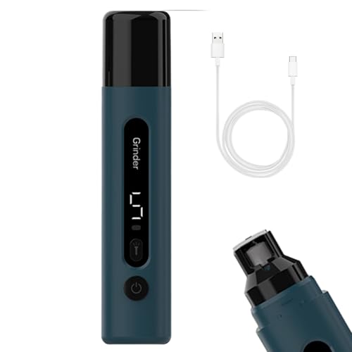 Rukjmqi Nagelschleife für Hunde ruhig, Haustiernagelschleifer für Hunde, Sichere einstellbare präzise, ruhige Hundepfoten Trimmer mit LED -Licht, Tragbare Katzenpflege, Tierpflegematerial für Rukjmqi Nagelschleife für Hunde ruhig, Haustiernagelschleifer für Hunde, Sichere einstellbare präzise, ruhige Hundepfoten Trimmer mit LED -Licht, Tragbare Katzenpflege, Tierpflegematerial für von Rukjmqi