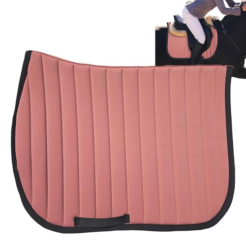 Rukjmqi Pony -Sattelpad, Pferdes Sattelpolster | Stoßdämpfung atmungsaktiven Reitstreifen Sattelpolster | Stylische Reitaccessoires für Anfänger -Enthusiasten -Profis von Rukjmqi