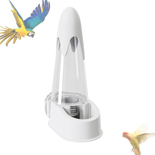 Rukjmqi Vogeltränke Für Den Käfig - Automatische Trinkflasche für Vögel - Trinklösung Für Kleine Und Mittelgroße Nymphensittiche Unzertrennliche Als Heimtierbedarf Und Käfigdekoration von Rukjmqi