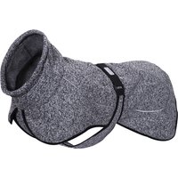 Rukka® Comfy Strickjacke, grau / schwarz - ca. 35 cm Rückenlänge (Größe 35) von Rukka Pets
