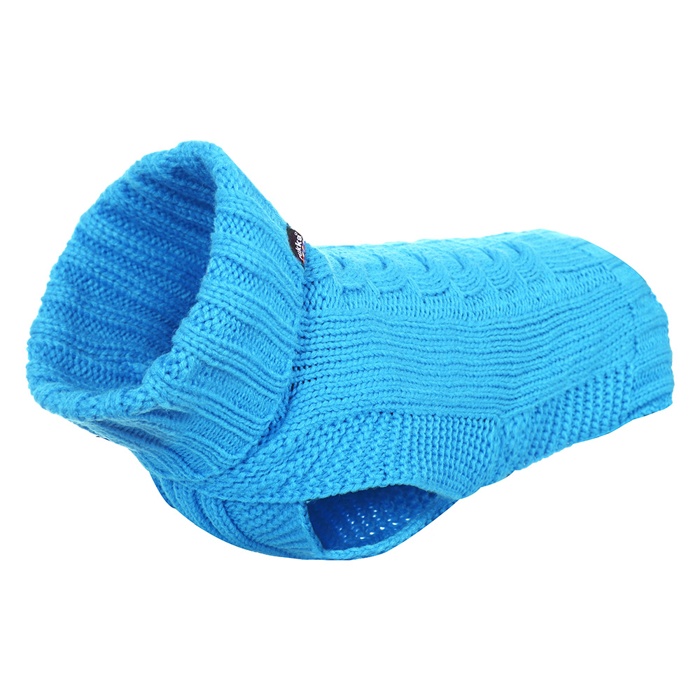 Rukka® Hundepullover Wooly, türkis - ca. 43 cm Rückenlänge (Größe L) von Rukka Pets