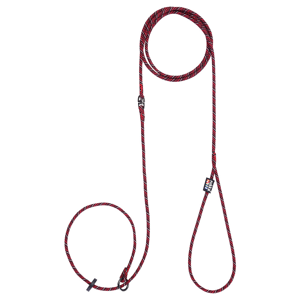 Rukka® Joy Mini Retrieverleine, rot - Größe S: 180 cm lang, Ø 4 mm von Rukka Pets