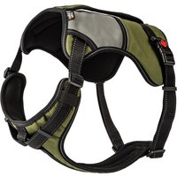 Rukka® Mission Geschirr, oliv - Brustumfang 50 - 60 cm, 20 mm breit (Größe S) von Rukka Pets