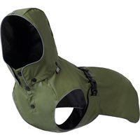 Rukka® Streamy Eco Regenmantel, oliv - ca. 25 cm Rückenlänge von Rukka Pets