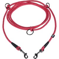 Rukka® Verstellbare Seil-Leine, rot - 300 cm lang, Ø 11 mm (Größe L) von Rukka Pets