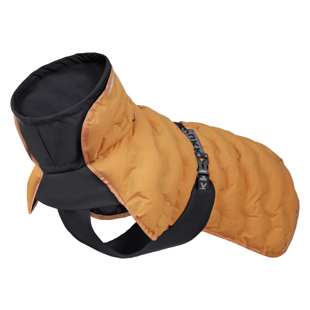 Rukka Bubble Mantel, honig - ca. 50 cm Rückenlänge von Rukka Pets