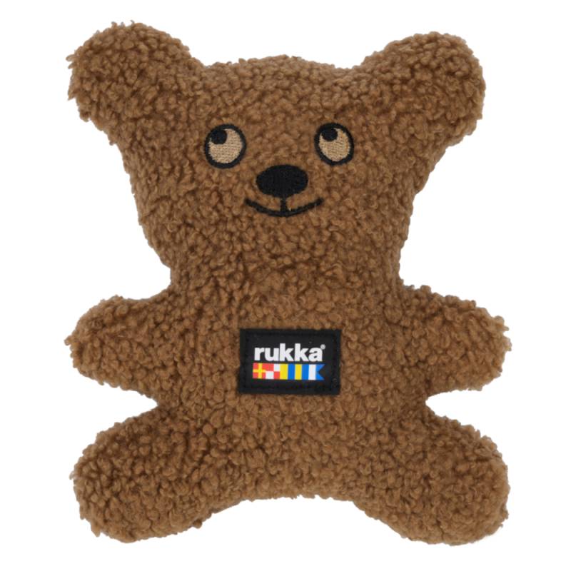 Rukka Teddy Hundespielzeug, braun - Größe S: L 15 x B 12 cm Rukka Teddy Hundespielzeug, braun - Größe S: L 15 x B 12 cm von Rukka Pets