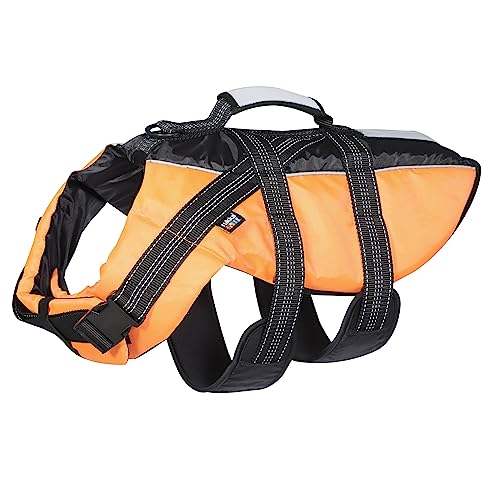 Rukka Pets Safety Life Vest Rettungsweste für Hunde Orange L von Rukka