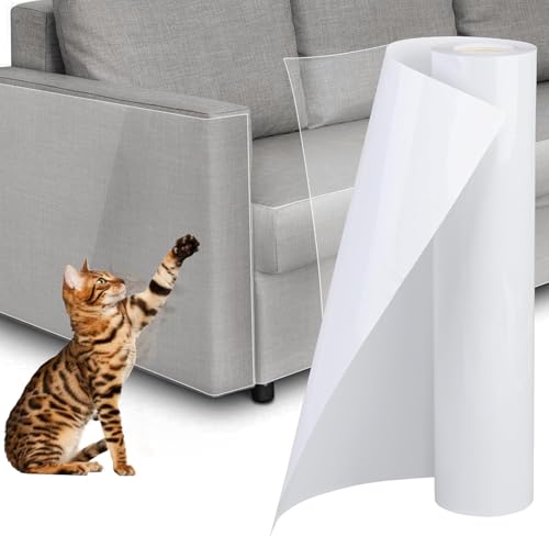 Kratzschutz Sofa Katze,1000cmx30cm Anti Kratz Folie für Katzen,Kratzfolie Katzen Slbstklebend,Kratzschutz Katze,Transparent kratzschutz Tür,Antikratzfolie Katzen für Möbel Wand Mit Kratzer&Twist Pins Kratzschutz Sofa Katze,1000cmx30cm Anti Kratz Folie für Katzen,Kratzfolie Katzen Slbstklebend,Kratzschutz Katze,Transparent kratzschutz Tür,Antikratzfolie Katzen für Möbel Wand Mit Kratzer&Twist Pins von Rukuapid