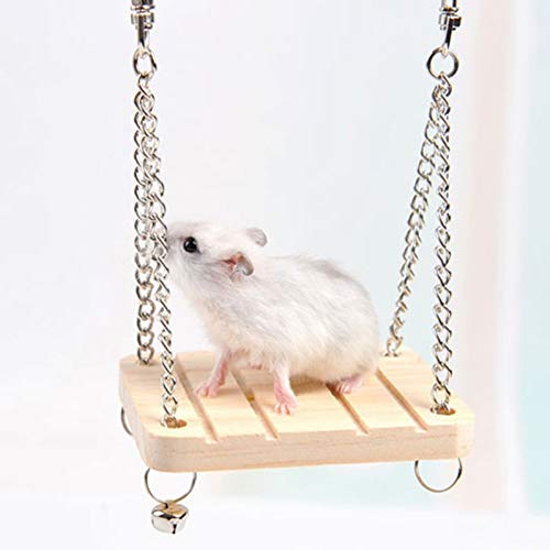 1 stück hoden hängenden Swing spaß Spielzeug für pet Hamster Maus Gerbil Rat Kleiner Papagei Vogel von Ruluti