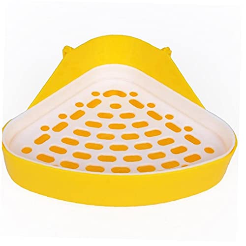 Haustier-Toilette beweglicher Trainer Corner Wurf Bettwäsche Box Pet Pan für Kleintiere/Baby-Kaninchen/small Chinchillas/Frettchen von Ruluti