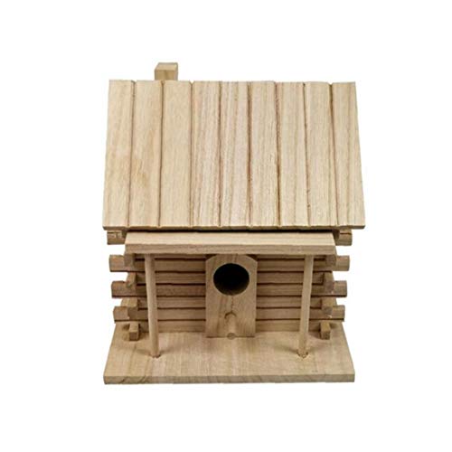 Lackierbar Holz Vogelhaus, Außen Nistkasten Für DIY Home Decor von Ruluti