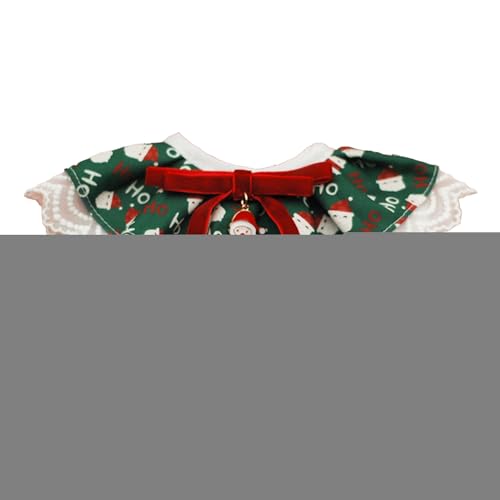 Runkoyea Hundehalstücher Weihnachten, Hundelätzchen für den Urlaub | Weiche, verstellbare Hundehalstücher, weihnachtliche Hundelätzchen - Niedlicher Haustierschal, wendbar, atmungsaktiv, von Runkoyea