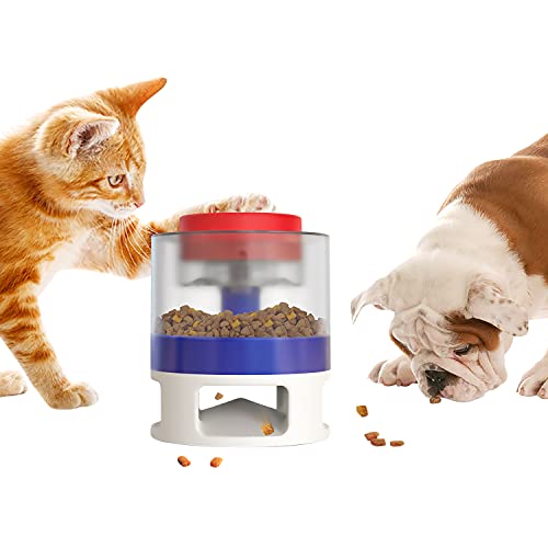 Runstarshow Futterspender Haustier Hunde Essen Spielzeug Behälter von Runstarshow
