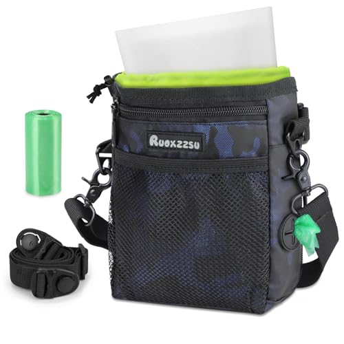 Ruoxzzsu Leckerlitasche für Hunde, Leckerlibeutel für Hunde, Tragbare Futterbeutel Hundetraining, Hände-freie Hundespaziergangstasche Snackbeutel mit Silikonbeutel Ruoxzzsu Leckerlitasche für Hunde, Leckerlibeutel für Hunde, Tragbare Futterbeutel Hundetraining, Hände-freie Hundespaziergangstasche Snackbeutel mit Silikonbeutel von Ruoxzzsu