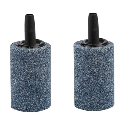 Ruqingg Luftstein Zylinder Aquariumblasen Diffusor Luftsteine Fischtankblasensteine für Sauerstoffpumpe 2pcs Blasenstein von Ruqingg