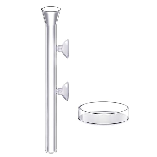 Aquarium-Futterstation – Automatischer Futterspender für Aquarium – Transparenter direktionaler Saugnapf, Acrylspender für Garnelenteich, Schildkrötenfütterung, Ferienhaus Aquarium-Futterstation – Automatischer Futterspender für Aquarium – Transparenter direktionaler Saugnapf, Acrylspender für Garnelenteich, Schildkrötenfütterung, Ferienhaus von Rurunklee