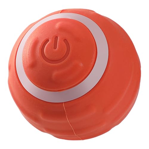 Automatischer Rollball Spielzeug | Sicherer Hundespielzeugball mit intelligenter Sensortechnologie – Apportierender Hundeball geräuscharmer Hundeball von Rurunklee