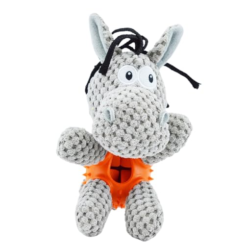 Rurunklee Donkey Stofftier Hundespielzeug - Interaktives Hundespielzeug - Hundespielzeug Quietschspielzeug Leckage Futter Spielzeug Interaktives Hundespielzeug Kauen Beißspielzeug Rurunklee Donkey Stofftier Hundespielzeug - Interaktives Hundespielzeug - Hundespielzeug Quietschspielzeug Leckage Futter Spielzeug Interaktives Hundespielzeug Kauen Beißspielzeug von Rurunklee