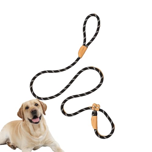 Rurunklee Hundeseil | Robustes, verstellbares Haustierseil, rutschfest, langlebig und starke Traktion, Hundeseil für Spaziergänge, Camping und Jagd von Rurunklee