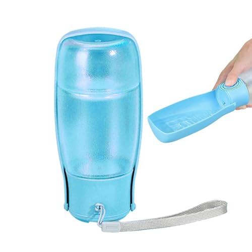 Rurunklee Hundewasserflaschenspender, Wasserflasche für Hunde | Hundewassernapf mit Futterbehälter - Wasserspender, Faltbare Haustier-Wasserflasche, Hunde-Wassernapf, tragbarer Welpen-Trinknapf Rurunklee Hundewasserflaschenspender, Wasserflasche für Hunde | Hundewassernapf mit Futterbehälter - Wasserspender, Faltbare Haustier-Wasserflasche, Hunde-Wassernapf, tragbarer Welpen-Trinknapf von Rurunklee