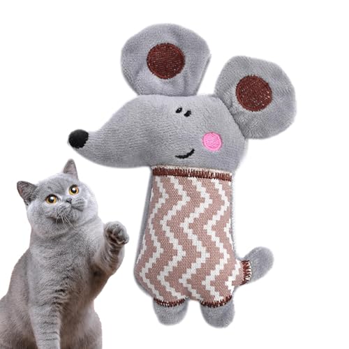 Rurunklee Katzenspielzeug für Katzen, Krokodil-Kauspielzeug aus Plüsch, tragbar, für kleine und mittelgroße Haustiere Rurunklee Katzenspielzeug für Katzen, Krokodil-Kauspielzeug aus Plüsch, tragbar, für kleine und mittelgroße Haustiere von Rurunklee