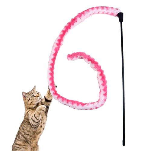 Rurunklee Katzenspielzeug für Katzen im Innenbereich, Teaser für Katzen, Teaserspielzeug für Katzen, interaktives Katzenspielzeug für Katzen, Teaser Pole für Katzen mit Glocke, Schnurspielzeug für Rurunklee Katzenspielzeug für Katzen im Innenbereich, Teaser für Katzen, Teaserspielzeug für Katzen, interaktives Katzenspielzeug für Katzen, Teaser Pole für Katzen mit Glocke, Schnurspielzeug für von Rurunklee