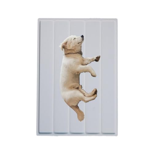 Rurunklee Kühlkissen für Hunde, Kühlmatte für Haustiere - Waschbare, atmungsaktive PVC-Kühlmatte, wasserdicht | Kratzfestes, multifunktionales Kühlzubehör, Bequeme tragbare Haustiermatte für Hunde, von Rurunklee