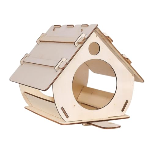 Rurunklee Nistkästen aus zum Selbermachen, Vogelhaus aus zum Selbermachen | Vogelhaus zum Aufhängen im Freien für die Holzbearbeitung – kreativer Nistkasten für den Außenbereich zum von Rurunklee