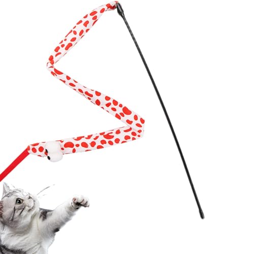 Rurunklee Schlangen-Katzen-Zauberstab-Spielzeug – Katzenspielzeug Spielstock | Sounding Stick Spielzeug für Katzen und Kätzchen, interaktiver Kätzchenstab, Indoor-Katzen-Übungsspielzeug Rurunklee Schlangen-Katzen-Zauberstab-Spielzeug – Katzenspielzeug Spielstock | Sounding Stick Spielzeug für Katzen und Kätzchen, interaktiver Kätzchenstab, Indoor-Katzen-Übungsspielzeug von Rurunklee