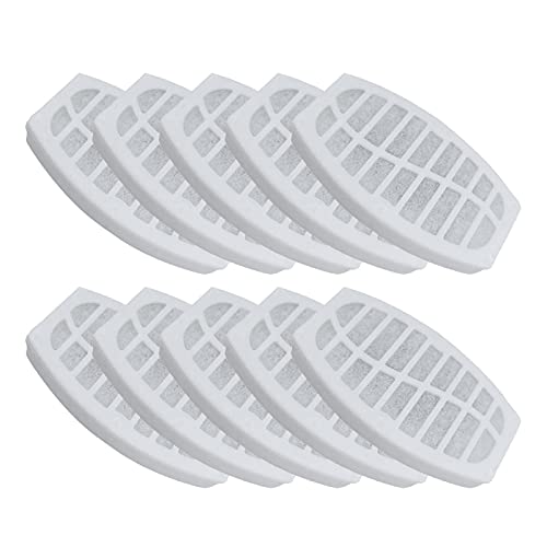 Rurunklee Wasserbrunnenfilter für Katzen | Wasserbrunnenfilter für Haustiere aus Aktivkohle und Baumwolle | Wasserbrunnenfilter, effizienter Wasserfilter für Tiere Rurunklee Wasserbrunnenfilter für Katzen | Wasserbrunnenfilter für Haustiere aus Aktivkohle und Baumwolle | Wasserbrunnenfilter, effizienter Wasserfilter für Tiere von Rurunklee