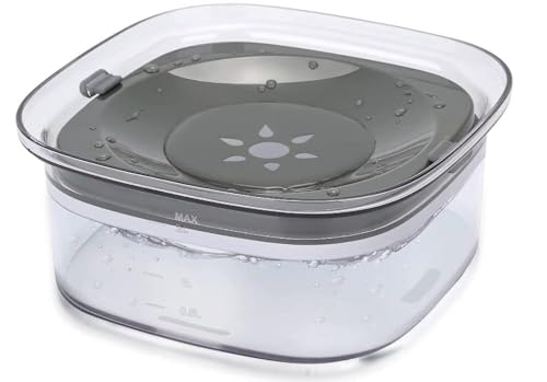 Ruspela Wassernapf für Hunde, kein Verschütten, 2 l, spritzwassergeschützt, Wassernapf für Katzen, langsames Trinken, für Hunde, Katzen, Haustiere Ruspela Wassernapf für Hunde, kein Verschütten, 2 l, spritzwassergeschützt, Wassernapf für Katzen, langsames Trinken, für Hunde, Katzen, Haustiere von Ruspela