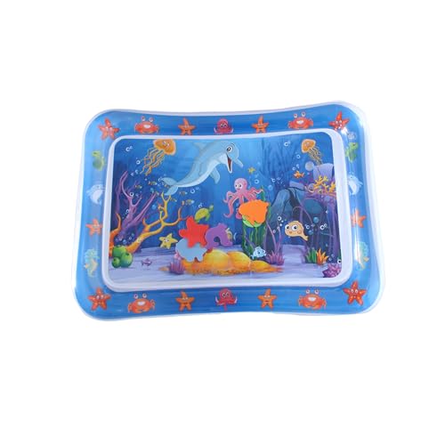 Rutaqian Wassersensor-Matte – Verdickte Wassersensor-Spielmatte für Haustiere, Wasserbett, Haustier-Kühlmatte für Hunde und Katzen, vielseitige PVC-Wassermatte, Baby sensorisch in mehreren Größen A von Rutaqian