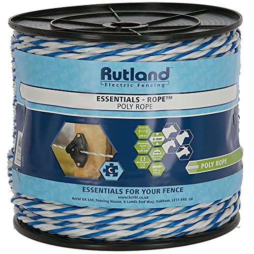 Rutland Essentials Poly-Seil, 200 m, Weiß/Blau von Kerbl