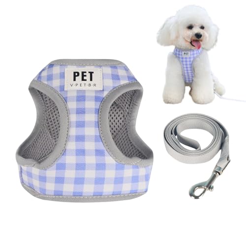 Ruwshuuk Hundegeschirr mit einziehbaren Leinen,Haustiergeschirr mit Griffen | Verstellbares Haustierwesten-Geschirr-Leinen-Set,Outdoor-Trainingsgerät aus Polyestergewebe, einfaches Design, Ruwshuuk Hundegeschirr mit einziehbaren Leinen,Haustiergeschirr mit Griffen | Verstellbares Haustierwesten-Geschirr-Leinen-Set,Outdoor-Trainingsgerät aus Polyestergewebe, einfaches Design, von Ruwshuuk