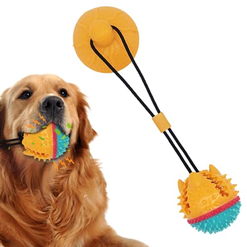 Ruwshuuk Hundeleckerliball - Hundefutterspender mit Saugnapf | Interaktives Spielzeug Mit Saugnapf Zur Geistigen Förderung Und Beschäftigung Für Welpen Kätzchen Ruwshuuk Hundeleckerliball - Hundefutterspender mit Saugnapf | Interaktives Spielzeug Mit Saugnapf Zur Geistigen Förderung Und Beschäftigung Für Welpen Kätzchen von Ruwshuuk