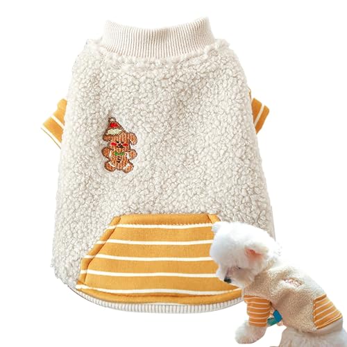 Ruwshuuk Hundemäntel für kaltes Wetter, Warmer Hundepullovermantel,Warmer Hundejackenpullover - Haustierkleidungsjacke mit integriertem Design für große, mittlere und kleine Haustiere Ruwshuuk Hundemäntel für kaltes Wetter, Warmer Hundepullovermantel,Warmer Hundejackenpullover - Haustierkleidungsjacke mit integriertem Design für große, mittlere und kleine Haustiere von Ruwshuuk
